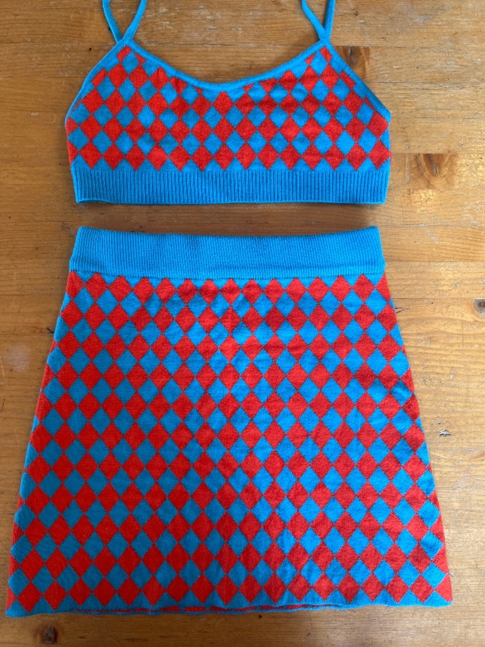 Cider pretty summer set small skirt and top